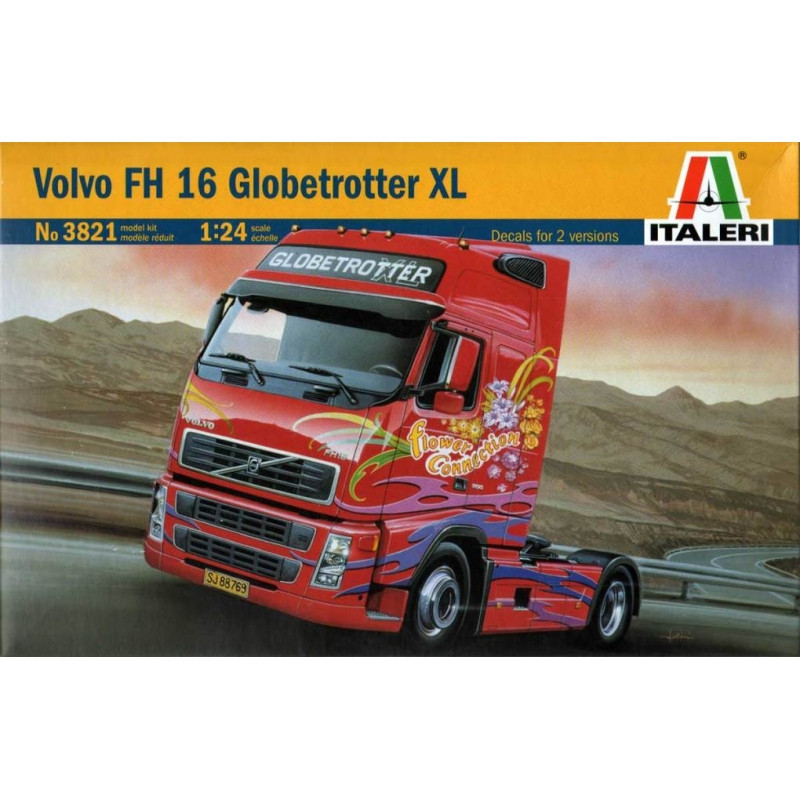 Maquette camion Italeri 1/24 3821 Volvo FH16 Globetrotter XL