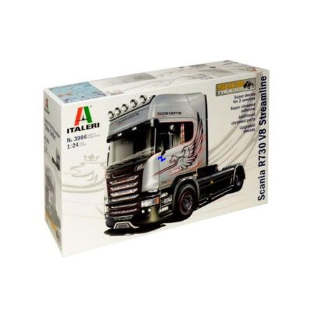 Maquette camion : Scania R730 Streamliner - Italeri - Rue des Maquettes Maquette camion : Scania R730 Streamliner - Italeri - Rue des Maquettes