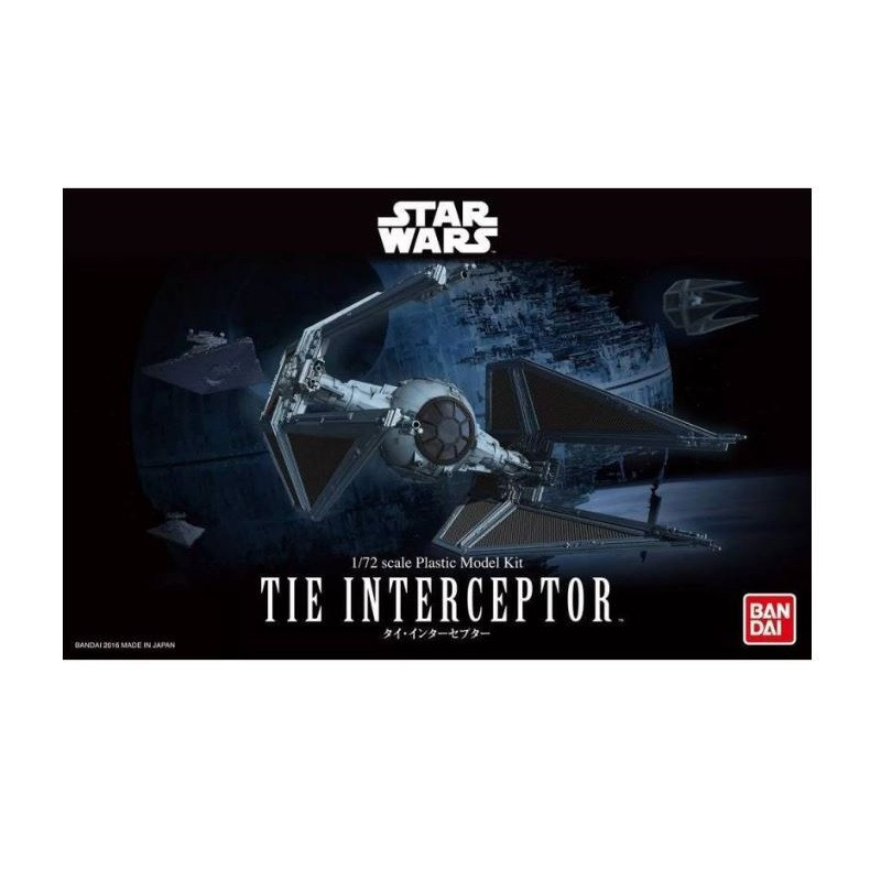 Maquette Star Wars Bandai 1/72 01212 Tie Interceptor