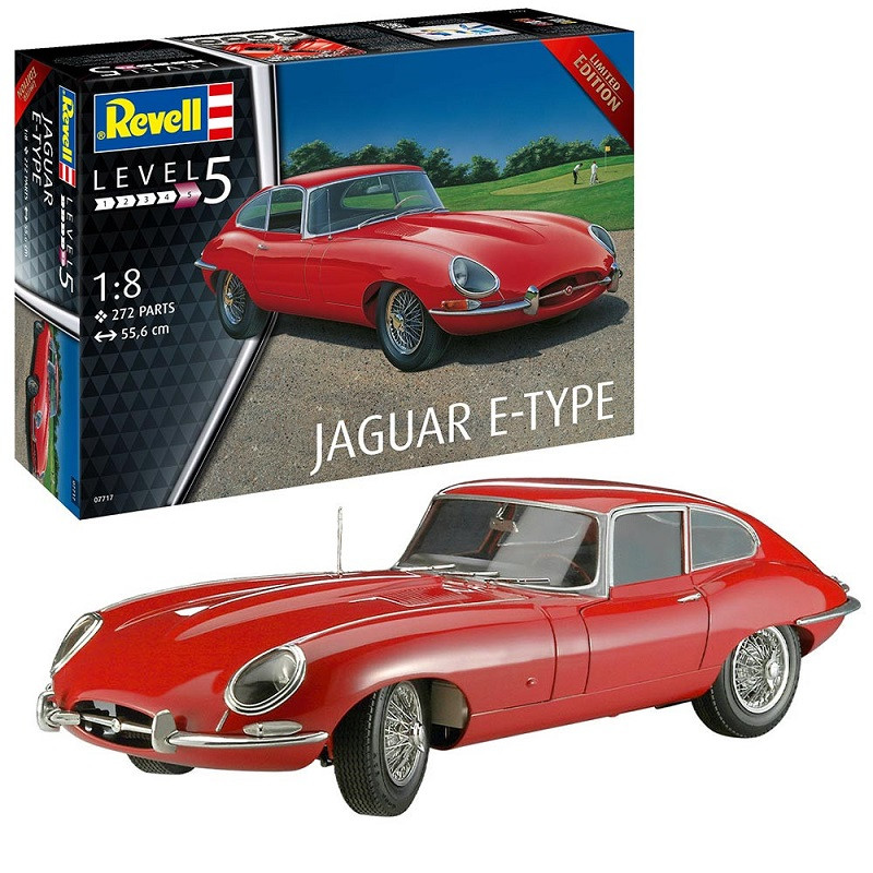 Maquette voiture Revell 1/8 07717 Jaguar Type E