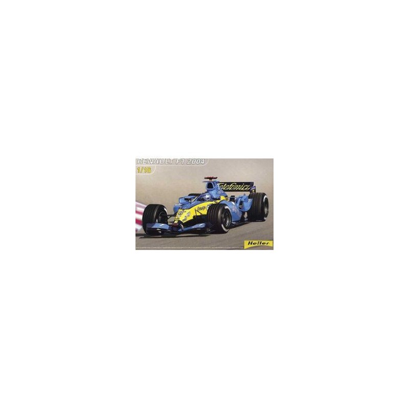 Maquette voiture Heller 1/18 80797 Renault F1 2004