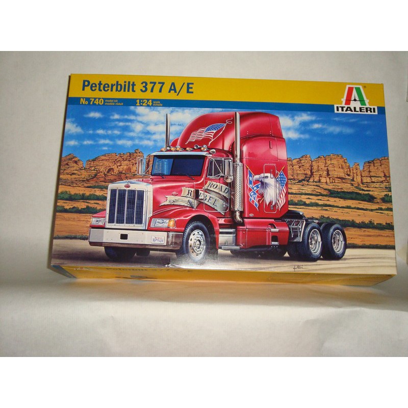 Maquette camion Italeri 1/24 740 Peterbilt 377 A/E