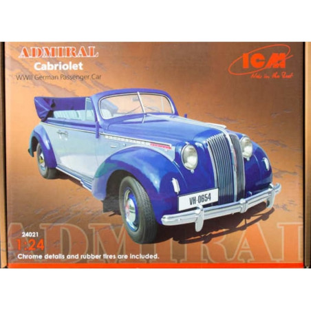 Maquette Voiture G4 (1935 Production) German Personnel Car Icm 24011 1