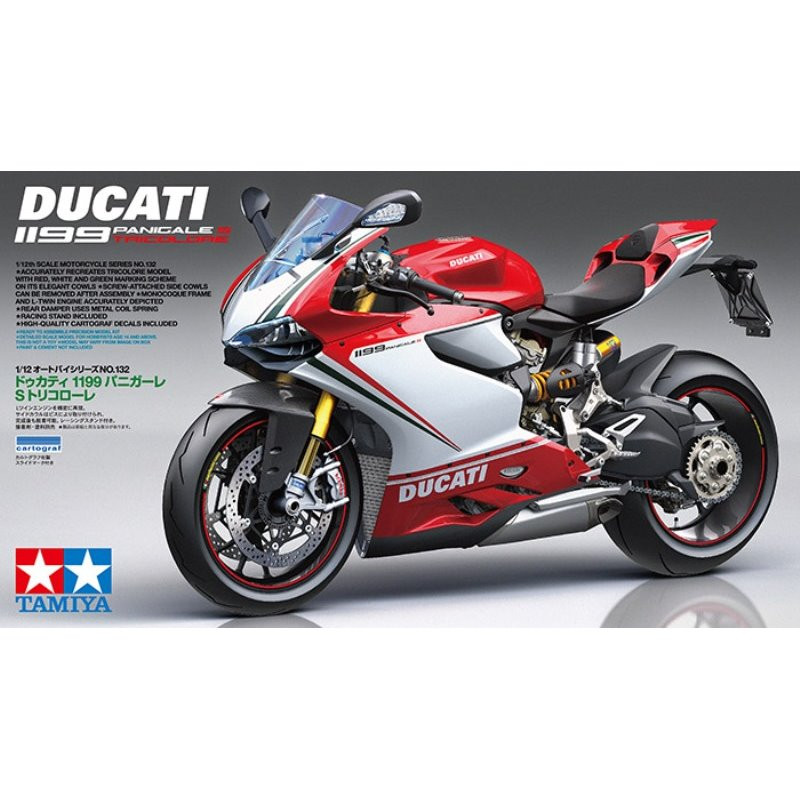 Maquette moto Tamiya 1/12 Ducati 119 Panigale 14132