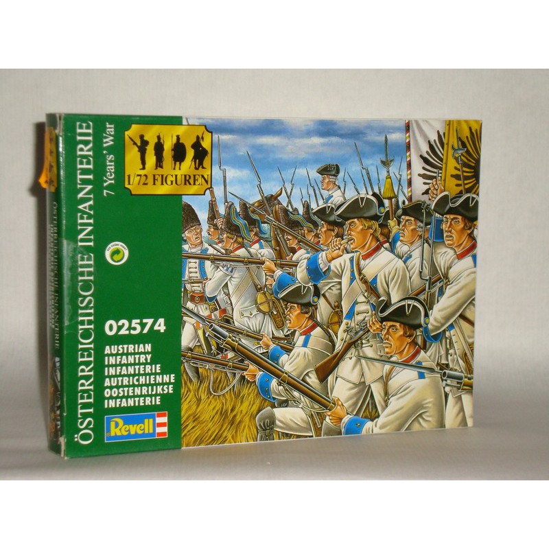 Figurines 1/72 Revell 02574 Infanterie autrichienne
