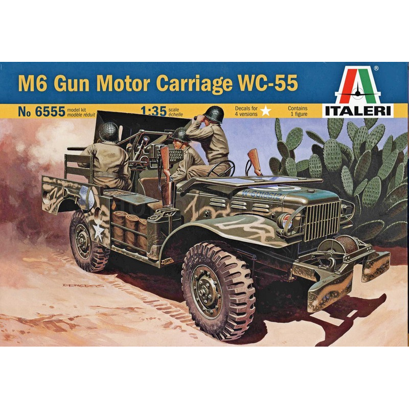 Maquette militaire Italeri 1/35 6555 M6 Dodge