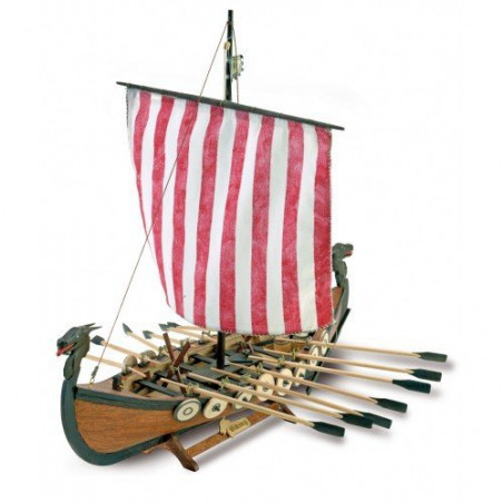 Maquette bateau en bois : Drakkar viking - Artesania - Rue des Maquettes Maquette bateau en bois : Drakkar viking - Artesania - Rue des Maquettes