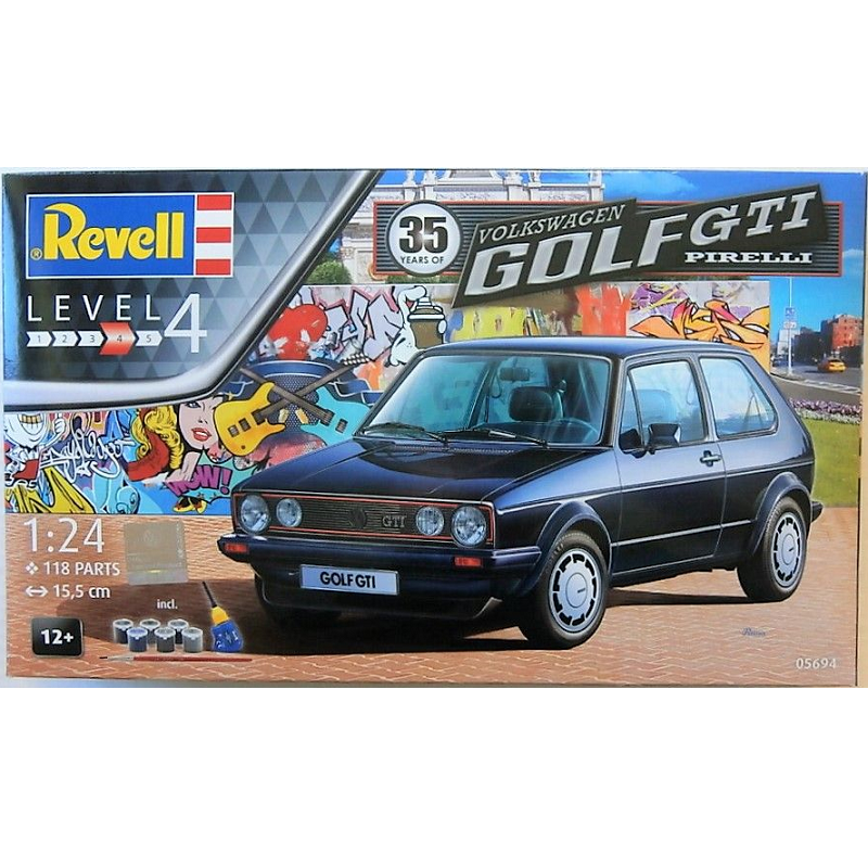 Revell - VW VOLKSWAGEN GOLF GTI maquette voiture kit plastique 07673 Neuf  1/24