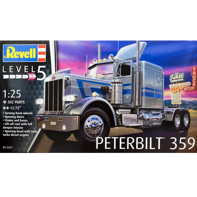 Maquette camion Revell 1/25 85-2627 Peterbilt 359