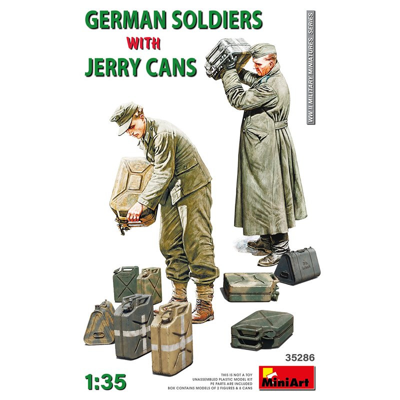 Maquette figurines Miniart 35286 1/35 German soldiers
